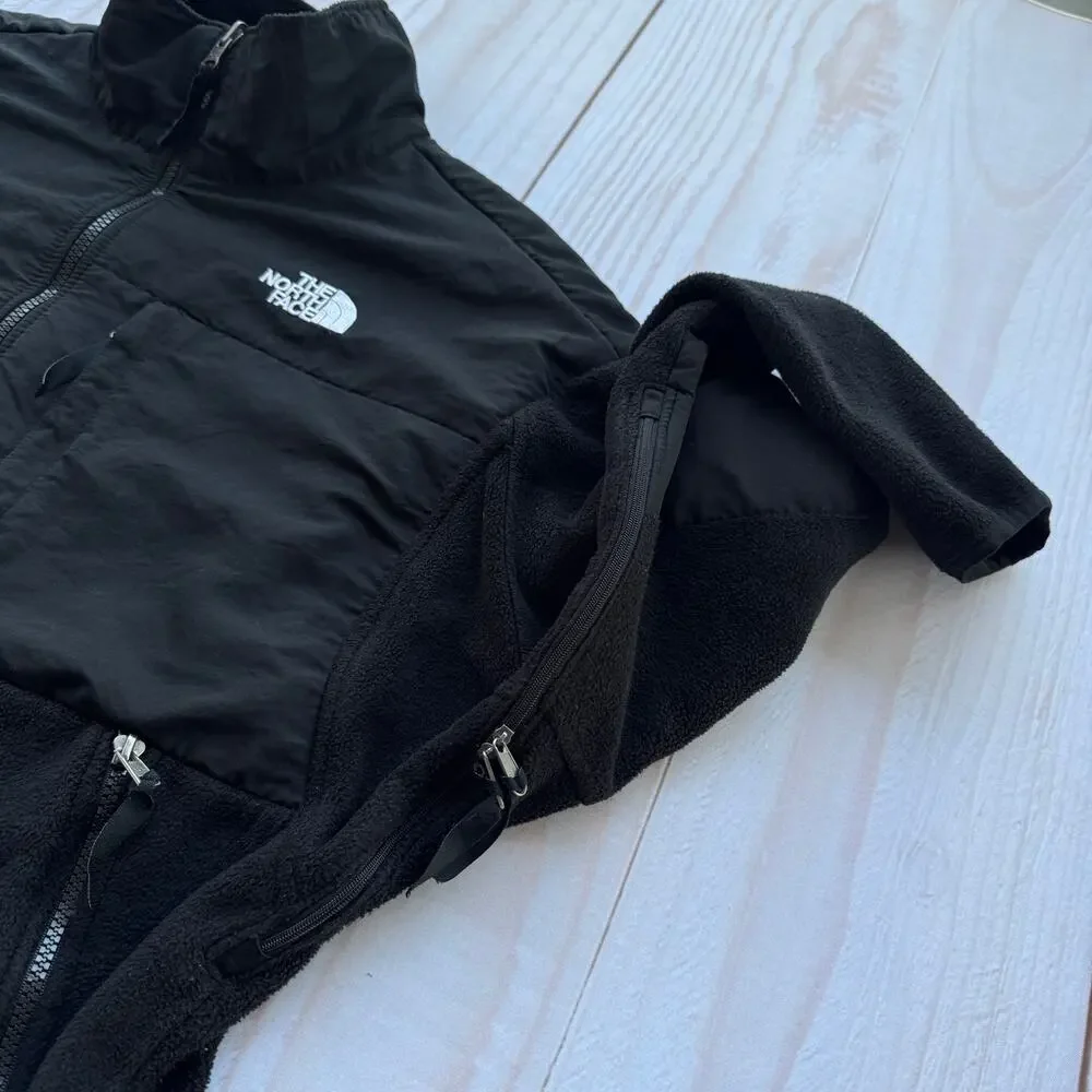 The North Face Denali Mens Size XL Full Zip Polartec Fleece Jacket Black